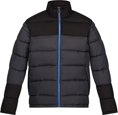 Produktbild von Regatta Professional TRA536 | Vintage Puffer Jacket S bis 3XL - Farbe: Seal Grey/Black - Größe: XL
