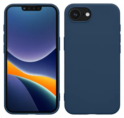 Produktbild von kwmobile Hülle für Apple iPhone 17e / iPhone 16e TPU Case - Handyhülle unterstützt kabelloses Laden, flexible Schutzhülle, gummiertes Cover in