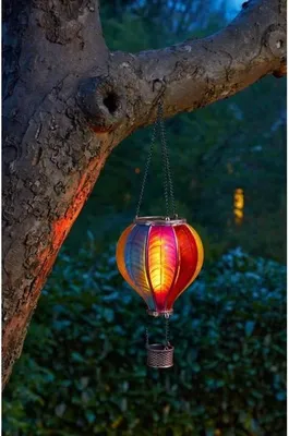 Immagine prodotto di Palloncino solare Arc-en-Ciel CoolFlame, effetto fiamma realistico, ricaricabile, 45 x 14 x 14 cm