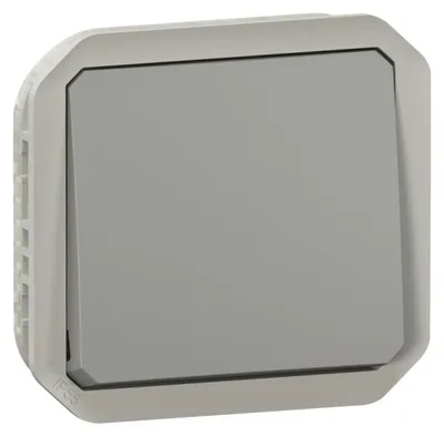 Image de Poussoir No Blanc Legrand Interrupteur Poussoir Blanc No - Legrand