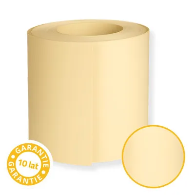 Produktbild von FORTENA Sichtschutzstreifen Basic glatt 19cm x 26m beige RAL 1015 Polypropylen