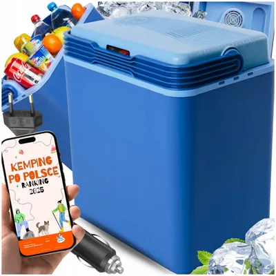 Produktbild von Kamai CB 21L Elektrische Kühlbox für Auto, Camping, Strand – 21 Liter