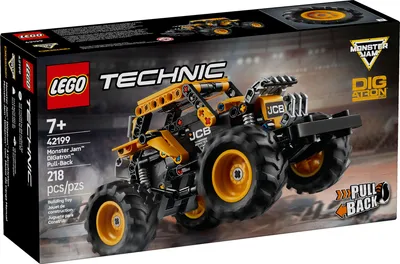 Produktbild von LEGO® Technic – DIGatron™ Monster Jam™ Truck von LEGO® Technic | Stunt-Action im Elektro-Style - 42199 218 Teile