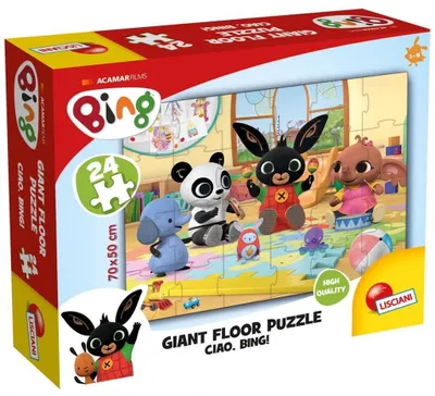 Obrázek produktu pro Lisciani Bing Giant Floor 24 - Ciao, Bing!