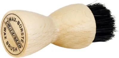 Produktbild von Auftragbürste für Wachs aus Buchenholz mit Wildschweinborsten 50 x Ø 22mm
