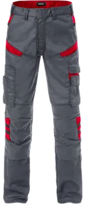 Produktbild von Fristads Hose 2555 STFP Grau/Rot 48