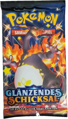 Produktbild von Pokemon Booster Pack Glänzendes Schicksal (Shining Fates) Original SWSH 4.5 - DE - NEU, Original - Zufalls-Motiv