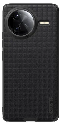 Produktbild von Nillkin, Hülle Poco F7 Ultra bi-material Design Super Frosted Pro, Schwarz
