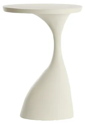 Image de Table d'appoint Light & Living MACAU métal mat crème – 40x33x61 cm