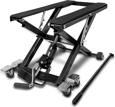 Image de Pont élévateur hydraulique pour motos XL 500 kg noir