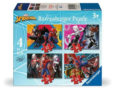 Produktbild von RAVENSBURGER Puzzle Marvel: Spider-Man 4 gegen 1 ( 12, 16, 20, 24 DLCs)