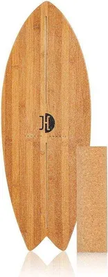 Immagine prodotto di Jucker Hawaii balance board Ocean Rocker Bamboo con rullo 10,5 x 33 cm