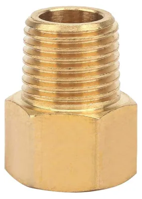 Messingadapter 1/4 BSPT auf 1/4 NPT Gewindeübergang