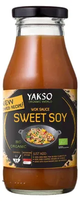 Produktbild von SOS SOJASÜSSSAUCE FÜR DEN WOK  240 ml – YAKSO