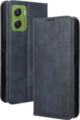 Produktbild von Motorola Moto G06 / G06 Power Hülle - Coverup Vintage Style Klapphülle - Blau