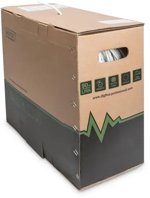 Produktbild von Digitus CAT 7 S/FTP Datenkabel - Verlegekabel, 305 m, Simplex, Dca-s1a, d0, a1, 305 m, Cat7, S/FTP (S-STP), Weiß
