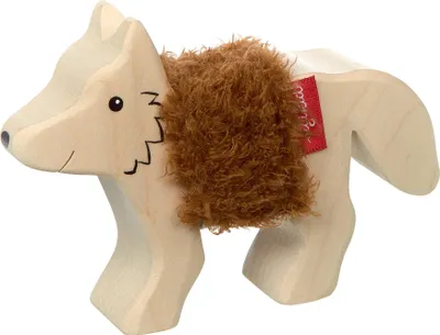 Produktbild von sigikid Cudly Wudly Holztier Fuchs, Holzfigur, Spielfigur, Holzspielzeug, Spielzeug, Dekoration, 39514