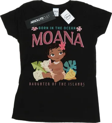 Produktbild von Disney - "Born In The Ocean" T-Shirt für Damen BI33916 (S) (Schwarz)