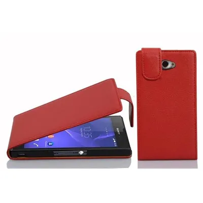 Obrázek produktu pro Cadorabo DE-101941, Sony, Sony Xperia M2 / M2 AQUA, Červená