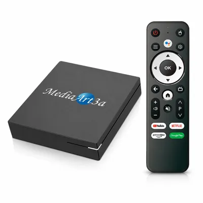 Produktbild von Mediaart-3a Pro 4K Android TV Box (4GB RAM + 32GB) Streaming Smart TV Box Quad Core,  Rockchip 3518 Dual WLAN 2.4G/5G 4K 60fps Media Player YouTube
