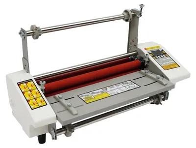 Immagine prodotto di Macchina laminatrice - Laminatrice a rullo - 220V - Laminazione fronte/retro - Laminazione a caldo e a freddo - Display digitale