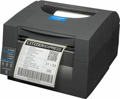 Obrázok produktu pre Citizen CL-S521II - Direkt Wrme - 203 x 203 DPI - 150 mm/sek - Verkabelt - Schwarz