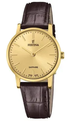 Produktbild von Festina Uhr Swiss Damen braun Armband Leder UF20017/2