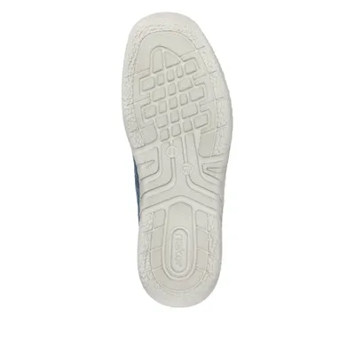 Produktbild von Rieker Herren Schnürschuh Halbschuh Leder lose Einlagen 03501, Größe:44 EU, Farbe:Blau