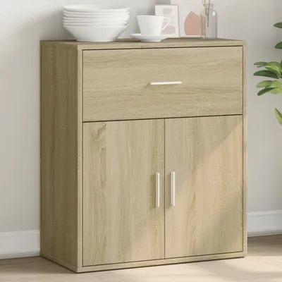 Immagine prodotto di vidaXL Credenza rovere Sonoma 60x31x70 cm materiale a base di legno