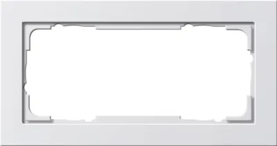 Produktbild von GIRA Rahmen 2f o.MS reinweiß 100229 E2 o.Mittelsteg