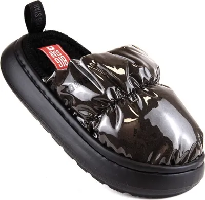 Produktbild von Połyskujące Kapcie Damskie Czarne Big Star MM274130 38/39