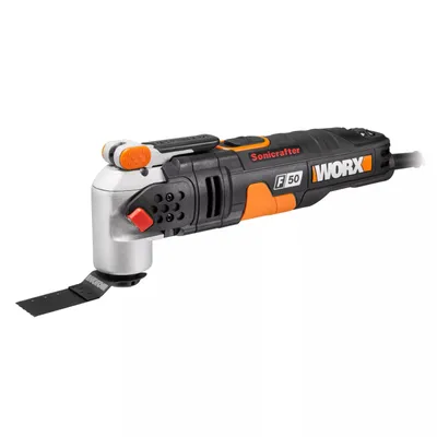 Obrázek produktu pro WORX WX681, Řezání, Smirkování, Řezání, Škrábání, Hliník, Černá, Oranžová, AC, 450 W