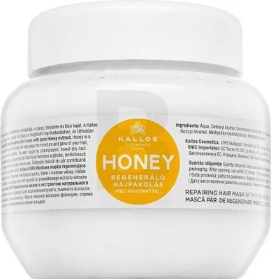 Produktbild von Kallos Honey Repairing Hair Mask 275 ml