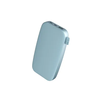 Produktbild von Powerbank 18000mAh USB-C Anschluss, Ultra Fast Charg. & 20W PD, Smokey Pink (00215345), Farbe:Blau