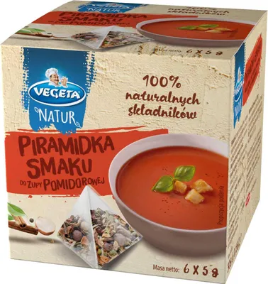 Obrázok produktu pre Vegeta Przyprawa do Zupy Pomidorowej Natur 30 g