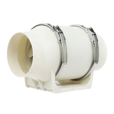 Image de Ventilateur tubulaire blanc Ventilateur tubulaire Ventilateur de conduit en ligne