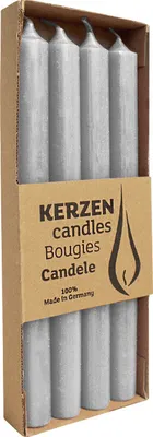 Produktbild von Stabkerze Rust.250x22 grau 4St