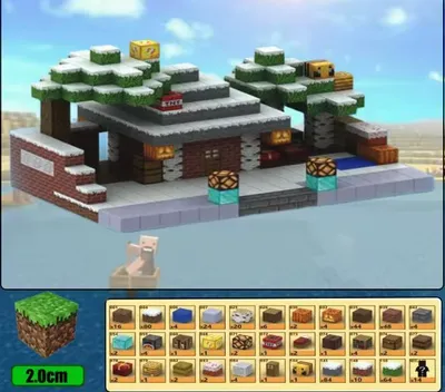 Obrázek produktu pro Magnetická sada kostek Minecraft 448ks + 14 figurek a samolepky.