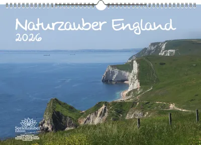 Produktbild von Naturzauber England DIN A3 Kalender für 2026 Landschaft Natur Reise Land Urlaub - Seelenzauber