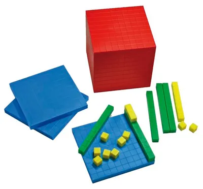 Produktbild von Eduplay Rechenblöcke Holzspielzeug zum Zählen und Rechnen lernen