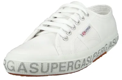 Produktbild von Superga Sneaker S111XQW 2750 COTW Glitterlettering 928 white silver