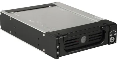 Zdjęcie produktu dla ICY BOX IB-138SK-B-II, Panel nośny, Czarny, 2.5", SATA, Aluminium, 1 went.