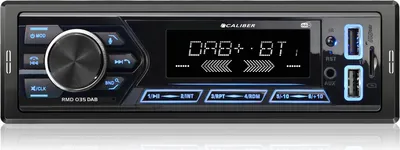 Produktbild von Caliber Autoradio mit Bluetooth - DAB - DAB+ - Autoradio mit USB, SD, AUX, FM - 1 DIN - Freisprechen - USB-Ladeanschluss - 4 x 55 Watt (RMD035DAB)