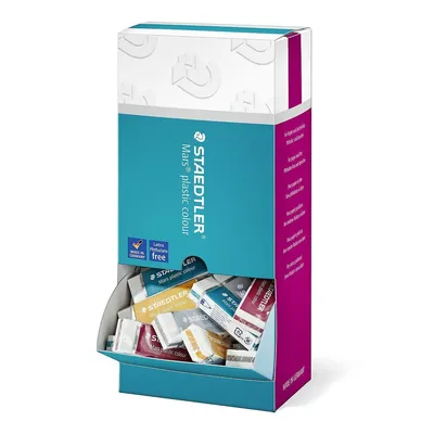 Produktbild von Staedtler Radierer Mars plastic colour 40ST
