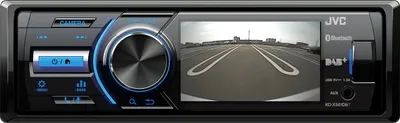Productafbeelding van JVC KD-X561DBT, zonder DAB-antenne.