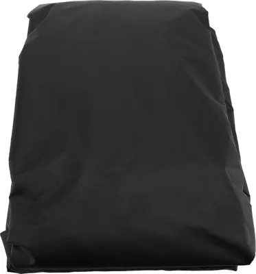 Immagine prodotto di Copertura per carrello da golf, tessuto Oxford 210D, nero, idrorepellente, corda elastica, design con cerniera, portatile, per 2 carrelli da 4 persone L