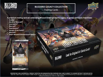 Produktbild von 2022-23 Upper Deck Blizzard Legacy Collection Hobby Box | B1561