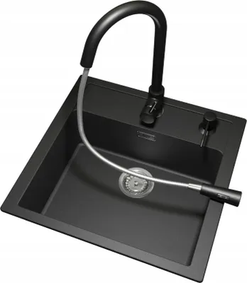 Produktbild von Franke Spüle Schwarz Sirius Sid 610 Batteriespender