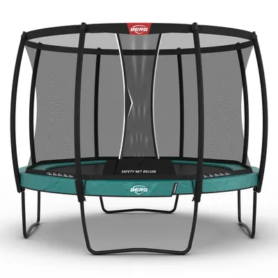 Produktbild von BERG Trampolin rund Champion Regular grün 330 cm mit Sicherheitsnetz deluxe