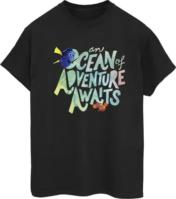 Produktbild von Disney - "Finding Dory Ocean Of Adventure" T-Shirt für Damen BI23047 (S) (Schwarz)